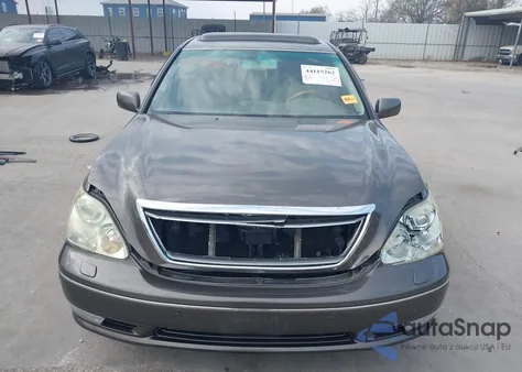 2004 Lexus Ls 430 z USA, uszkodzony, nr VIN JTHBN36F340157937